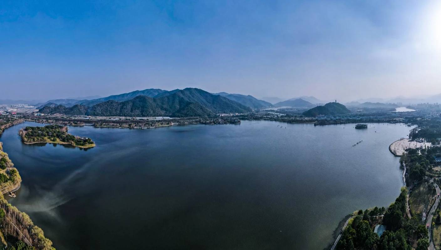 临海市灵湖景区导游图图片