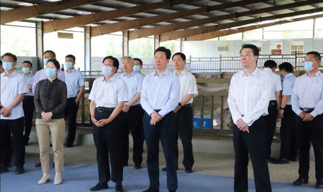 6月2日,文化和旅游部副部长,国家文物局局长李群来山东省临沂市调研