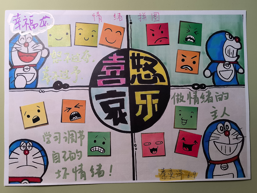 为心赋能 护航前行 | 青年路小学开展"巧手绘心"心理健康活动