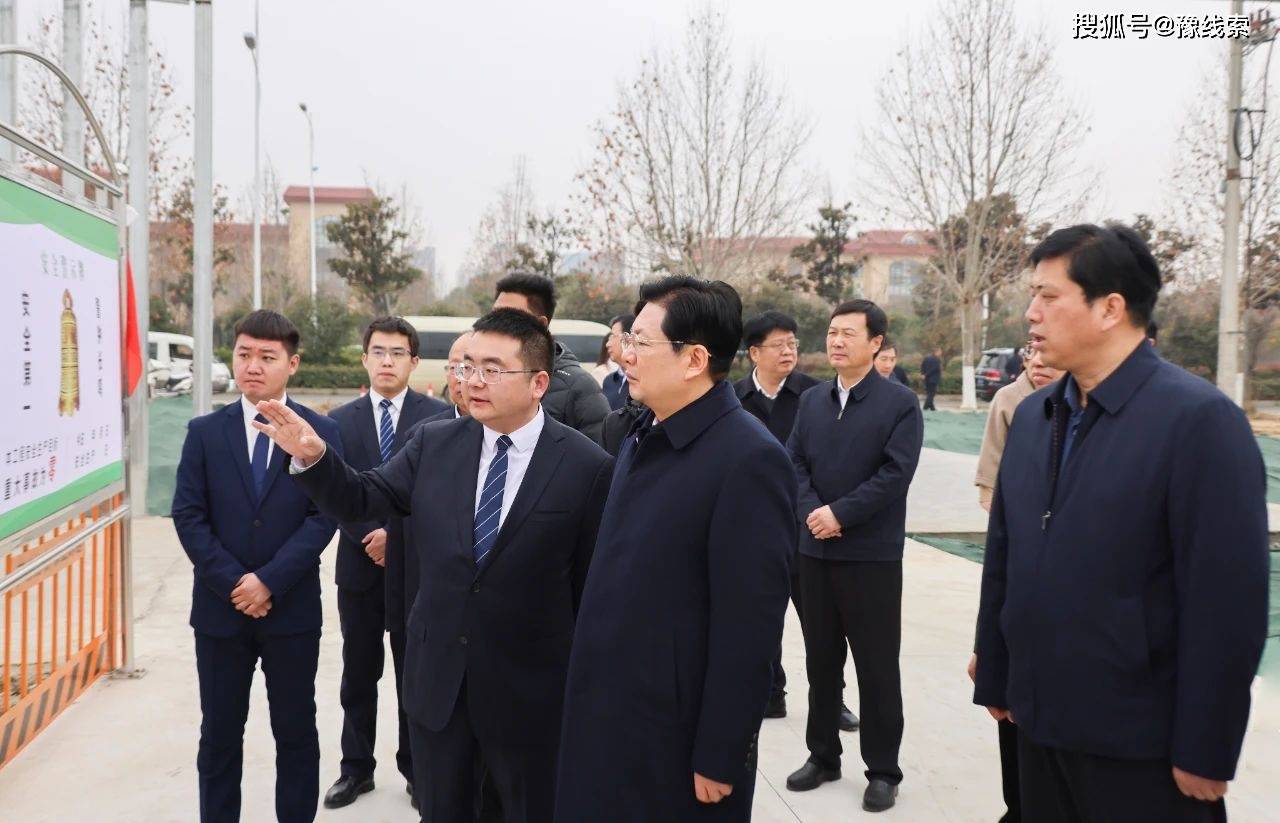 南阳市委书记朱是西到南阳高新区调研重点项目建设