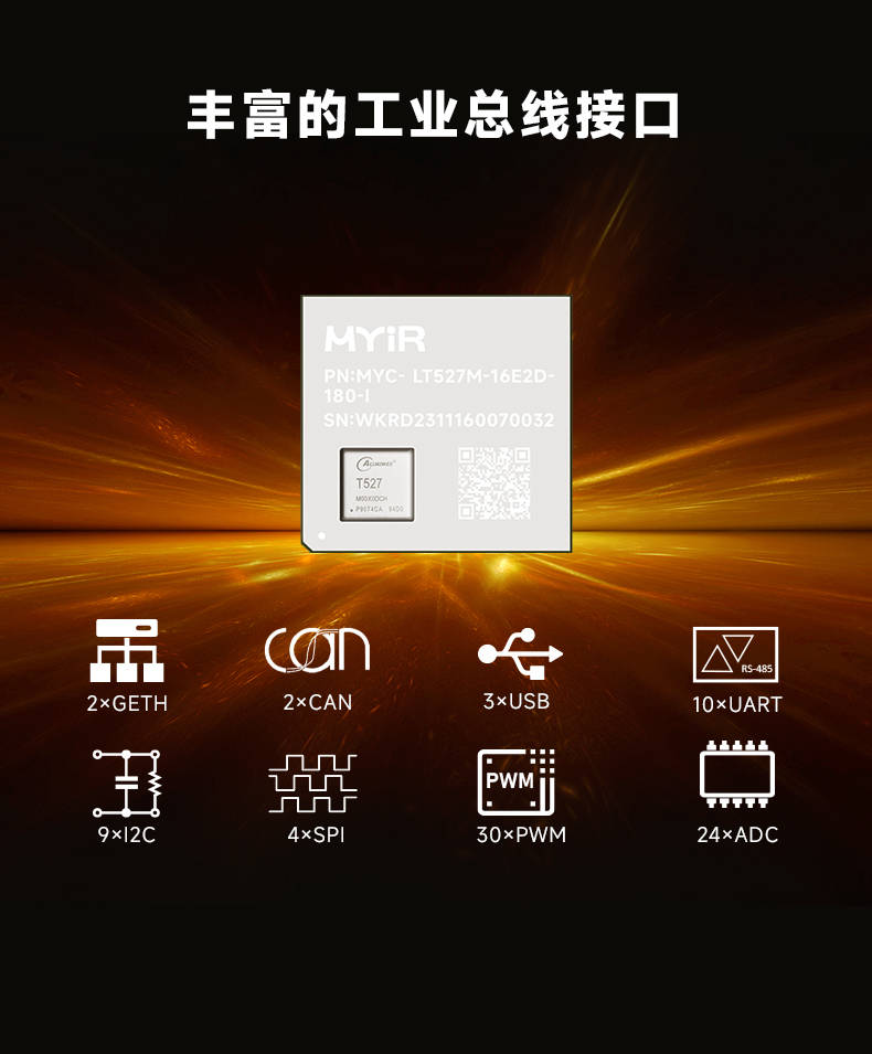 米尔全志t527的国产核心板批量上市了!配套开发板_接口_支持_高性能