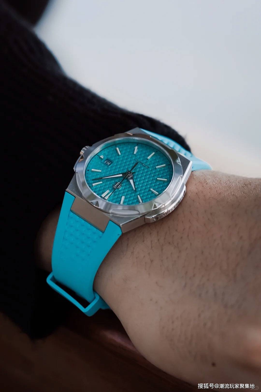 探寻意大利潮奢腕表品牌davis elvin全新米兰系列的魅力_表盘_色彩_的