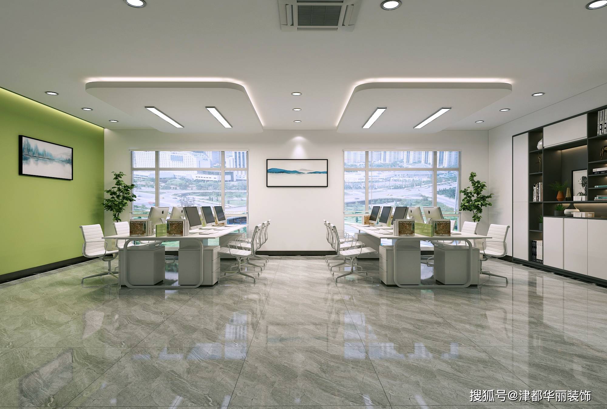 银川装修公司|银川办公室装修设计效果图