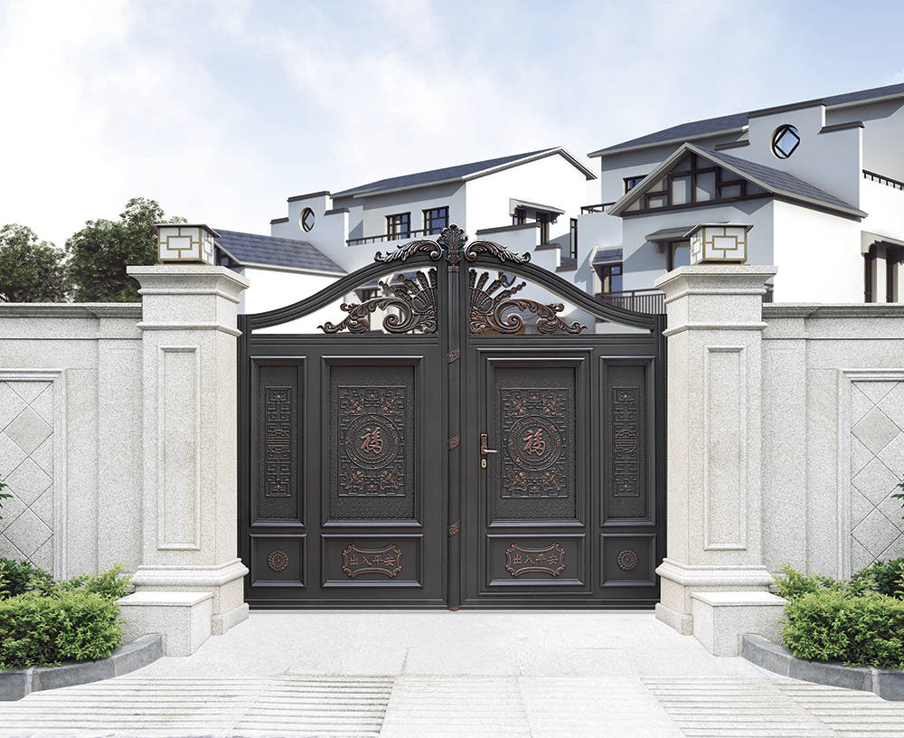 2024年别墅庭铝艺院门的8个选择搭配方式_设计_住宅_个性