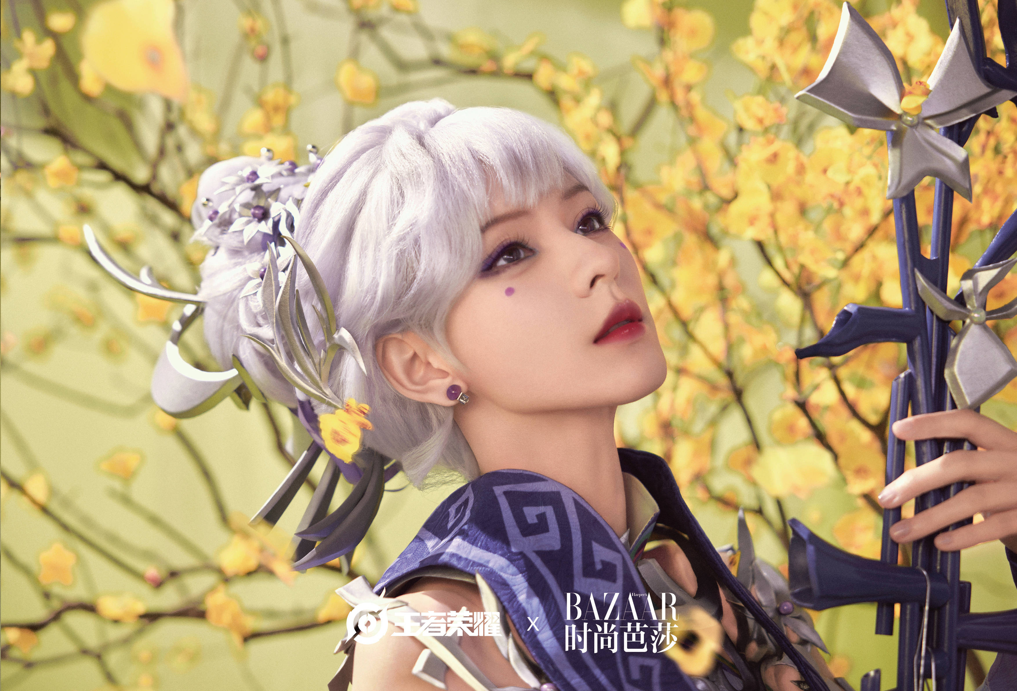 张予曦cos杨玉环,这不就是活脱脱的古代美人吗?_角色_照片_敬意