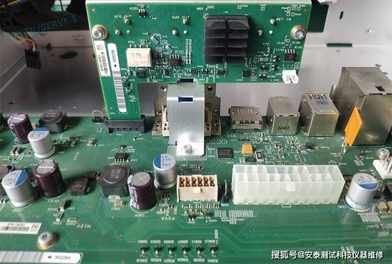 泰克示波器mso54控制板损坏维修_仪器_问题_检测