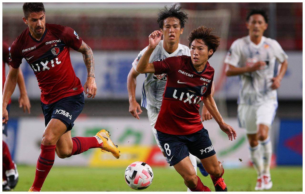 鹿岛鹿角在上轮联赛3-0大胜名古屋鲸鱼,全场狂轰16次射门,至此球队