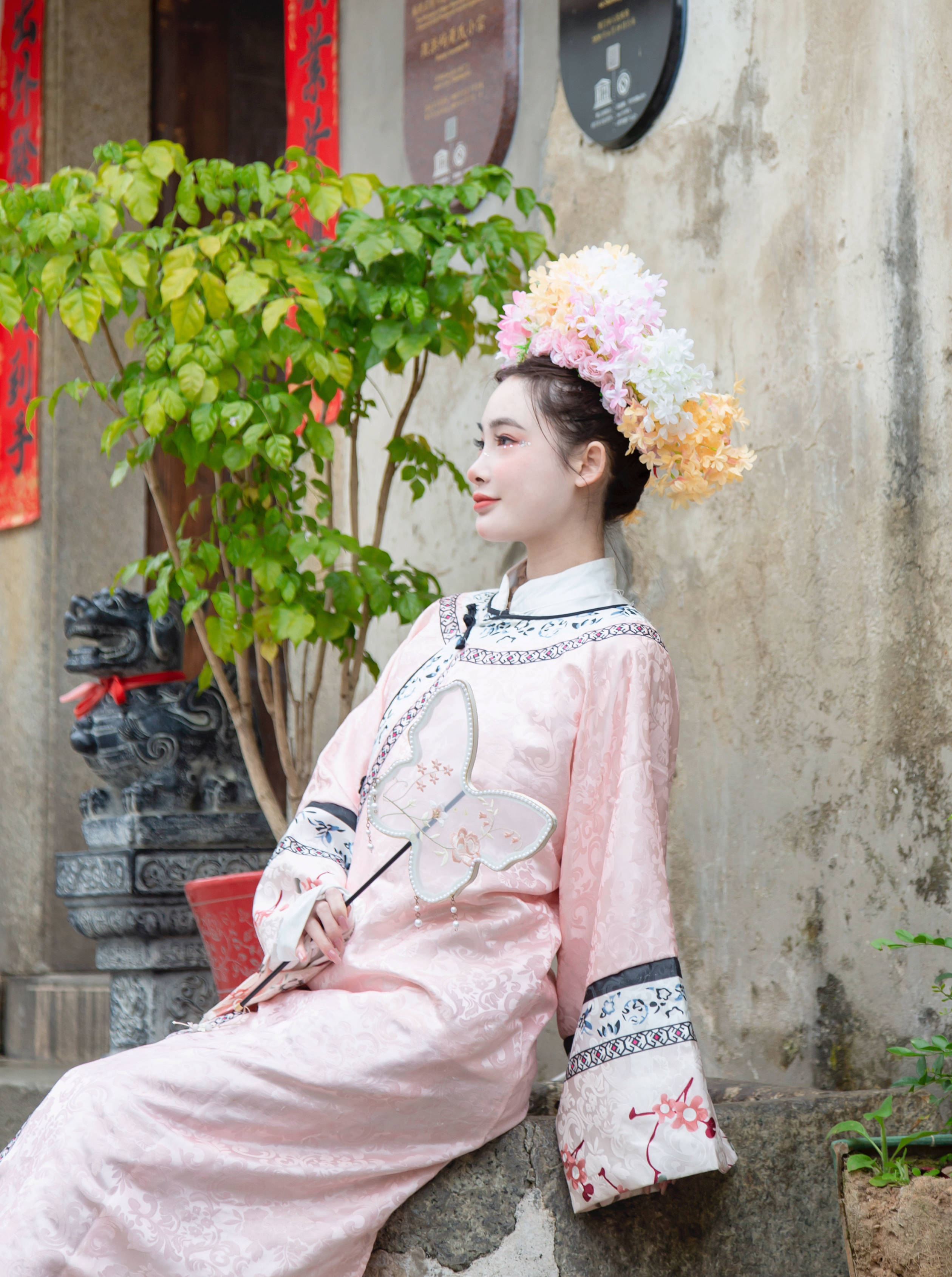 云丽婷泉州蟳埔簪花女图片_漂亮