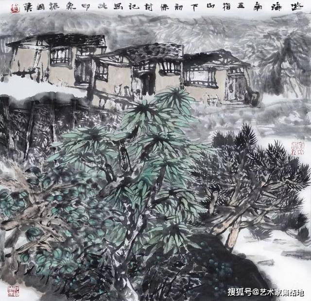程振国:临朐走出的山水画大家,百幅经典国画山水作品欣赏_艺术_中国