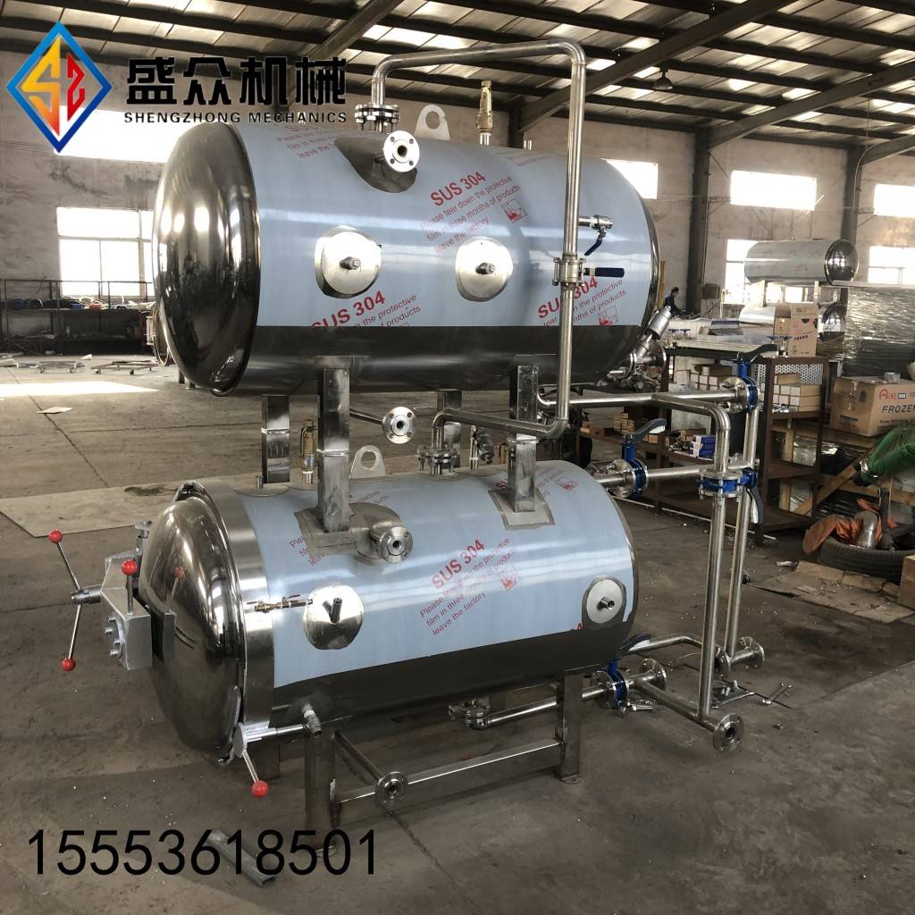 粽子高温杀菌锅 嘉兴五芳斋粽子杀菌锅 粽子全套加工设备_方式_操作