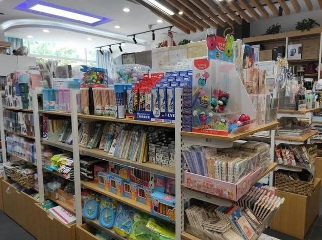 小型文具店摆放图片图片