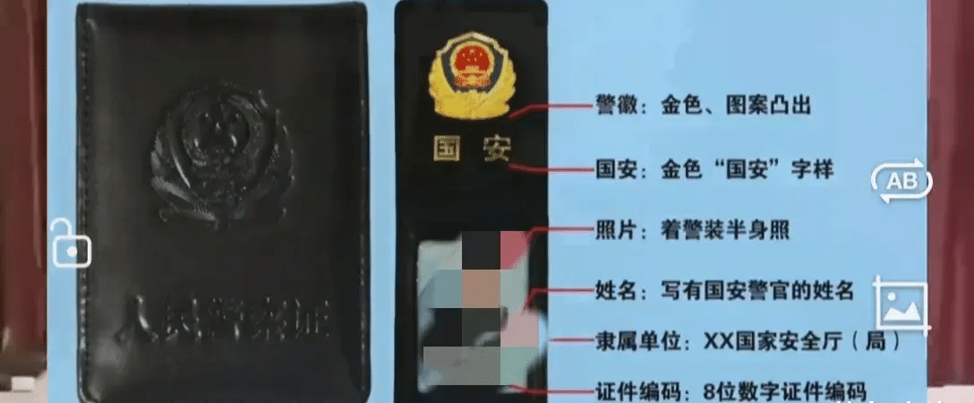 国安警察证件图片