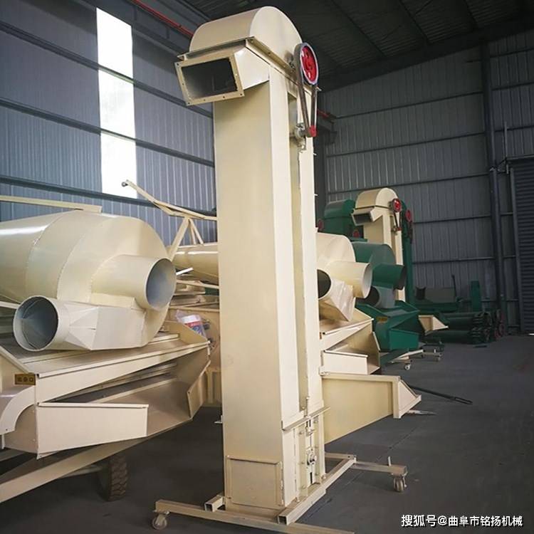 石粉翻斗式提料机自动卸料单斗提升机环链钢斗式上料机