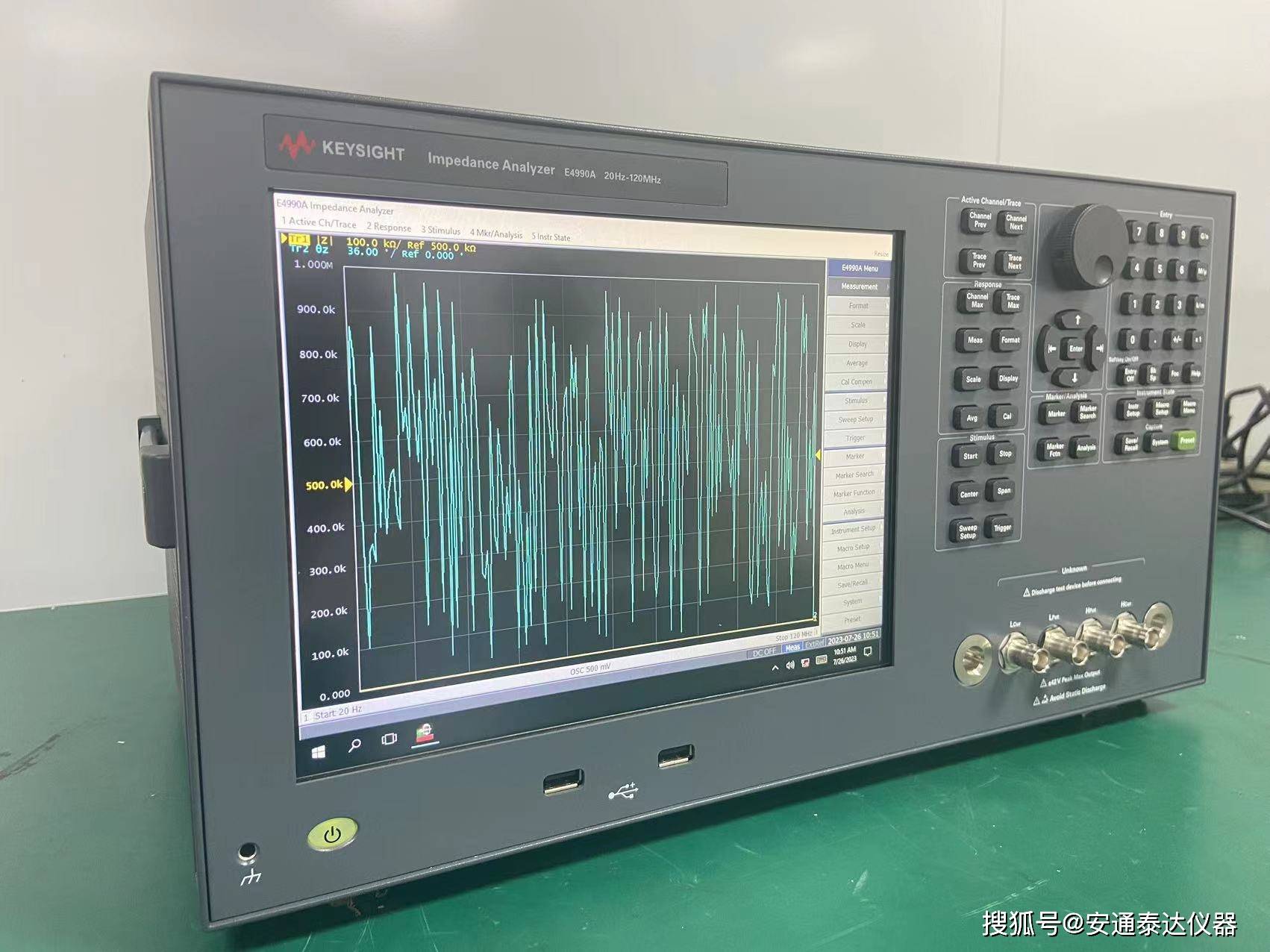 keysighte4990a是德e4990a阻抗分析仪20hz至120mhz