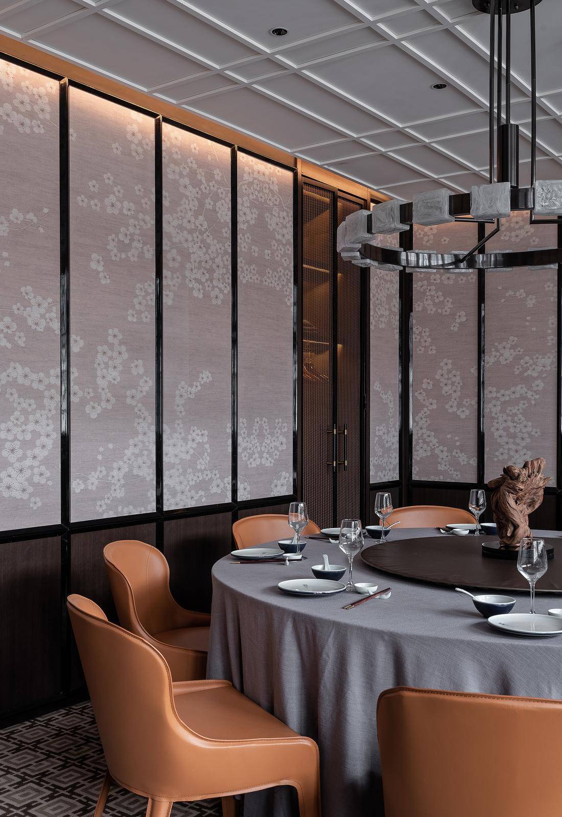 浙江贵臣装饰设计经典工装案例六江南朦胧美定胜堂餐厅演绎苏式风情