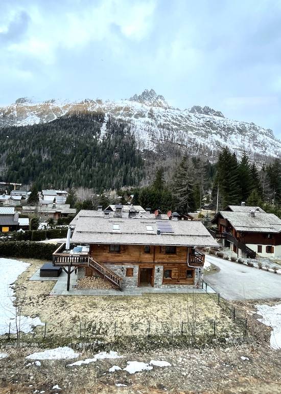 瑞士法国的阿尔卑斯山冬天的梦幻