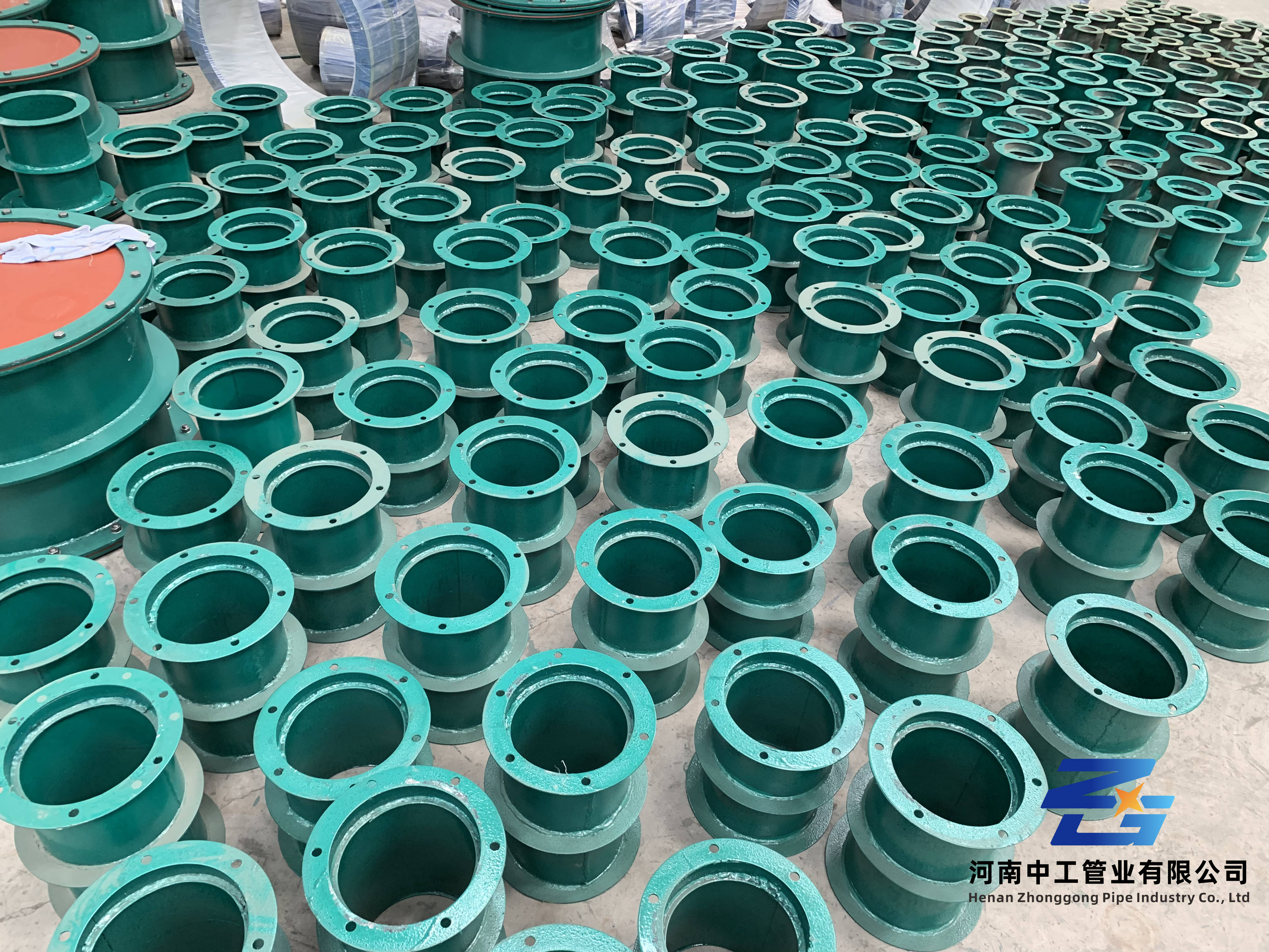水库沉降防水套管的安装