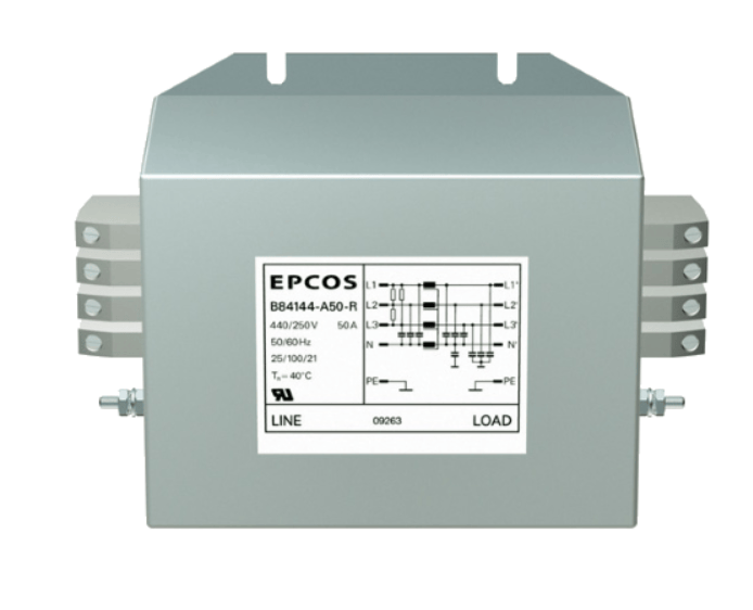 爱普科斯三相emc滤波器16a520v交流b84144a0016r120