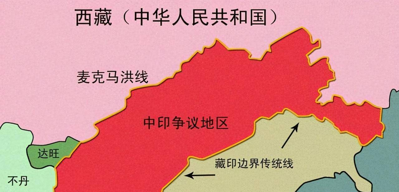 这是中印边境在西线上的争端,已经一波三折了,东线上的纠纷却更加激烈