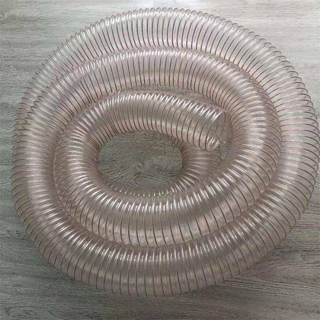 透明pu钢丝软管的介绍瑞奥软管