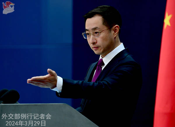 台防务部门官员将访美外交部反对美台军事勾连外交部记者会实录