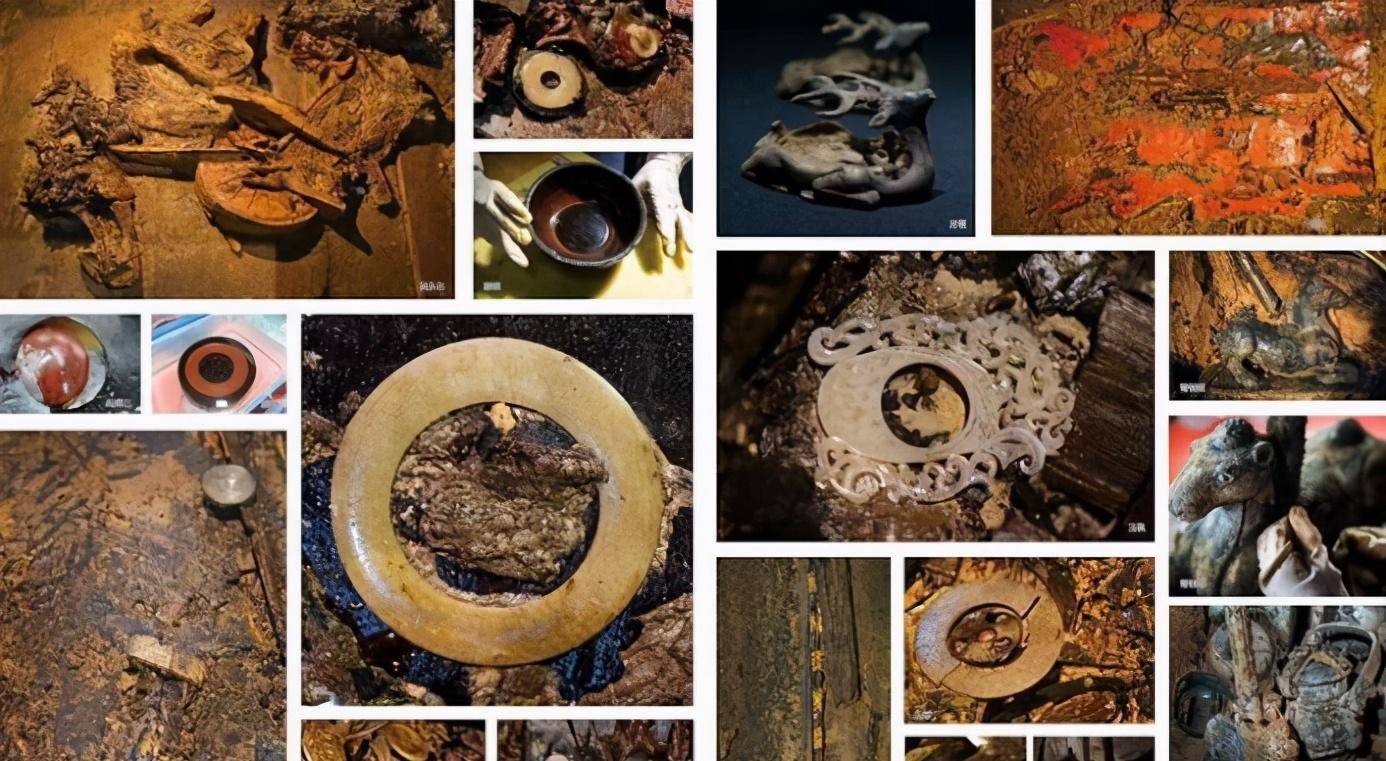 原创2000年前古墓挖出十吨钱山黄金超6万克墓主为何这么土豪