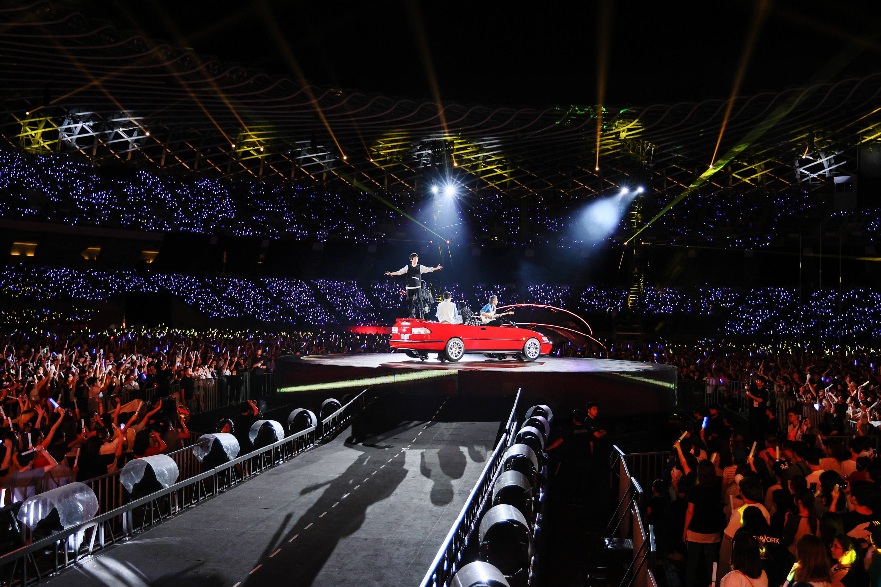 五月天#5525 live tour《回到那一天》25周年巡回演唱会高雄无限放大