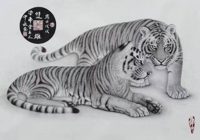 著名画家杜中永作品鉴赏