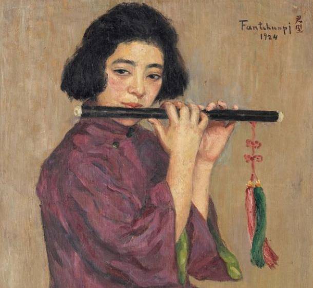 在回国后,沙耆的症状还是比较严重的,但是,他对于绘画的热爱还是从未