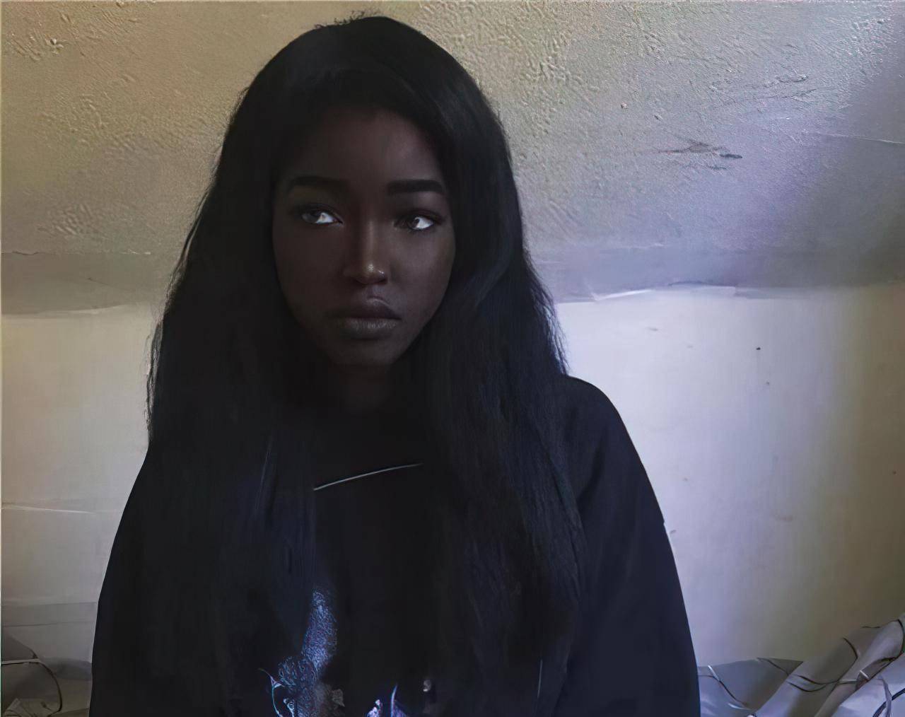 原创原创非洲女孩洛丽塔一张自拍照让世界男人炸锅黑皮肤的她有多美