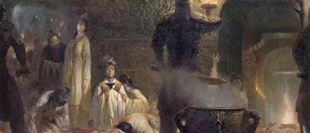 春秋秦武公首开活人殉葬之风,他死后葬于平阳,"从者66人";秦武公的