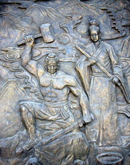 原创铁剑的诞生春秋吴越疯狂铸剑师的人体实验产物