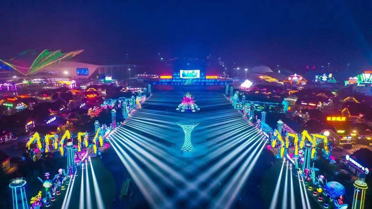 五一假期文旅景区夜游光影秀如何打造