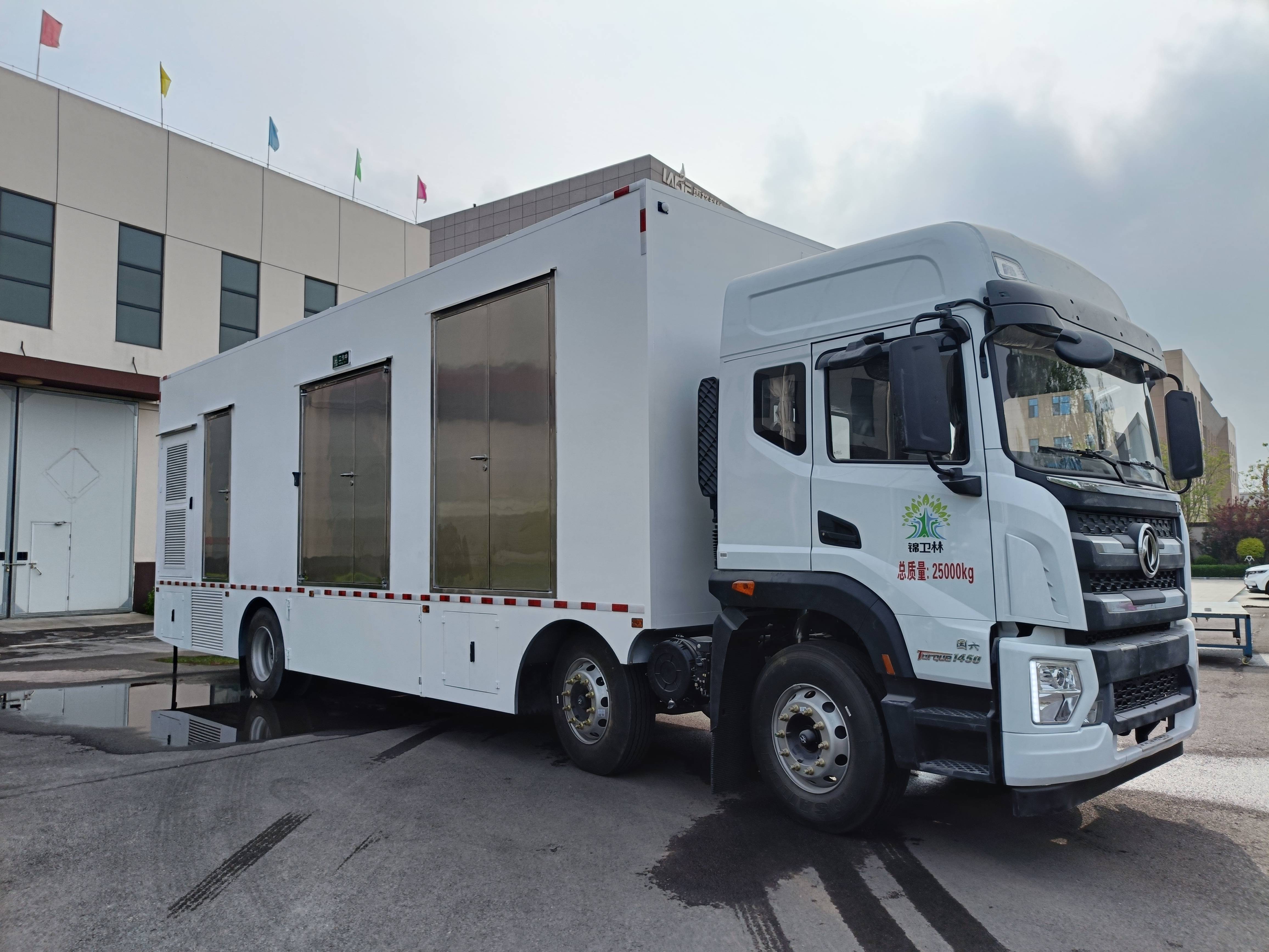 锦卫林车舱一体货车式移动ct车