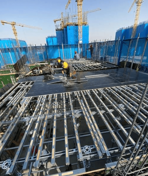 镀锌钢木龙骨 钢包木新型房建模板支撑加固体系有哪些优势,能节省多少