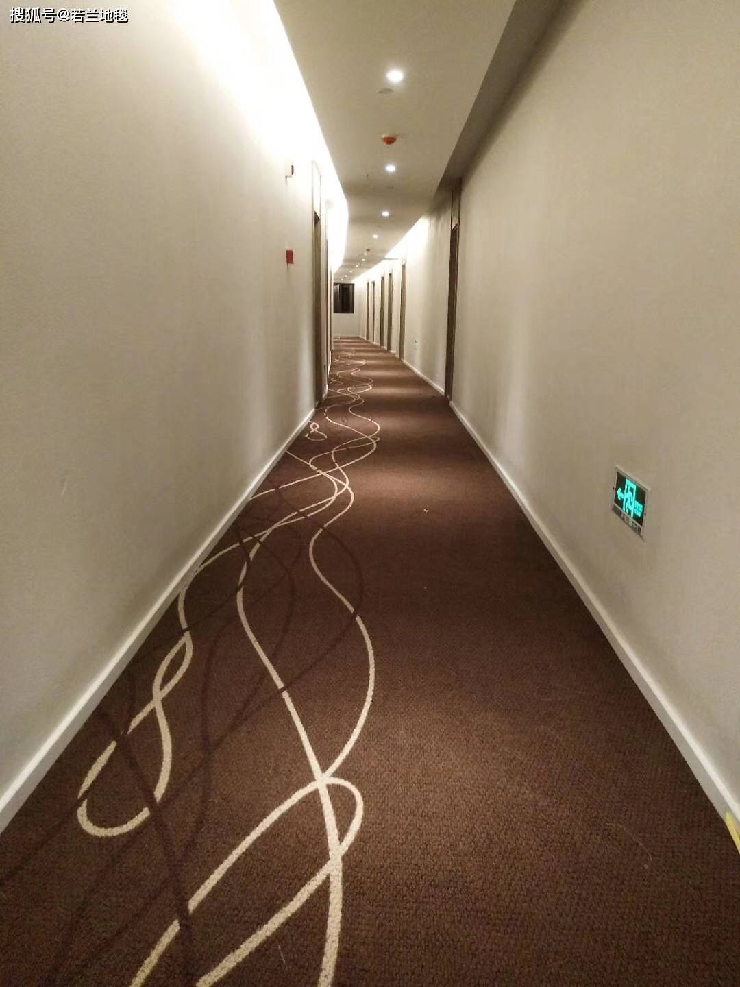 酒店宾馆过道走廊地毯现货批发 若兰地毯工厂来图可制作