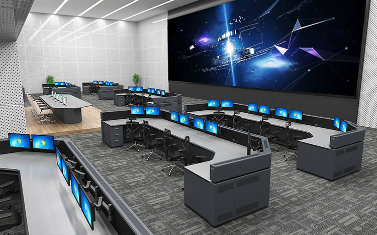 指挥中心控制台与传统办公桌的优势对比