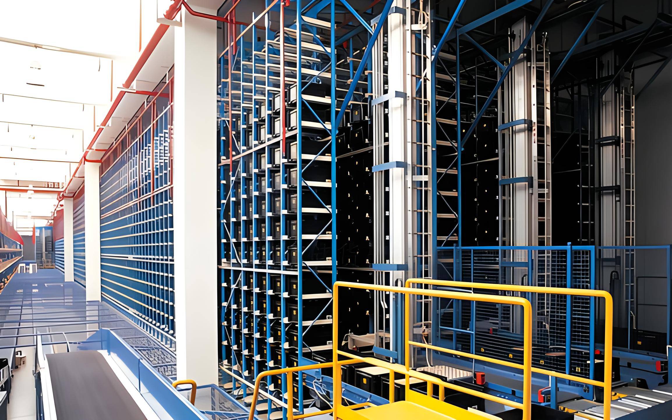 自动立体仓库存取货方式(自动立体仓库入库流程)_货物_设备_包括