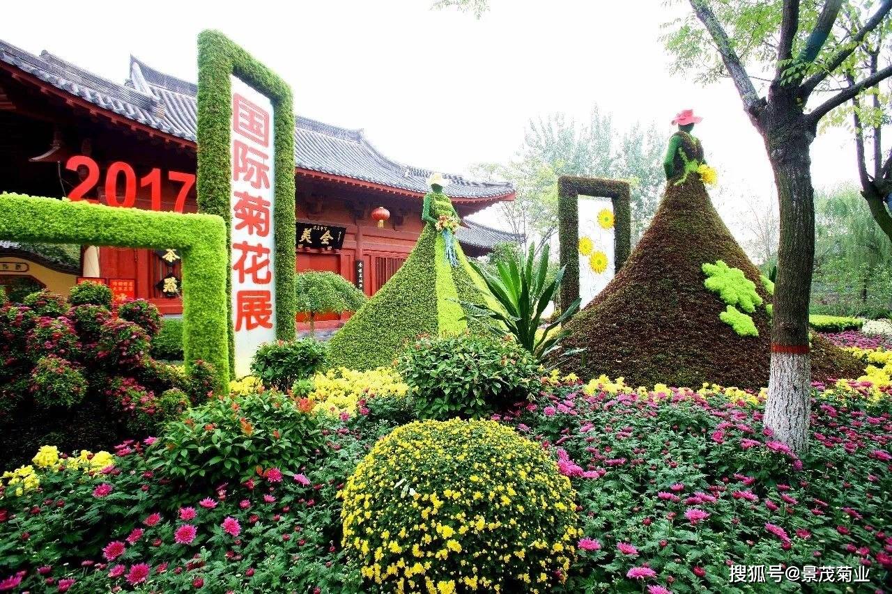 往届菊花展案例—2017年清园第六届国际菊花展(菊花展布展设计厂家)一