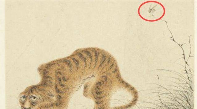 故宫怪画《蜂虎》,300年来争议不断让人难懂,放大10倍发现玄机