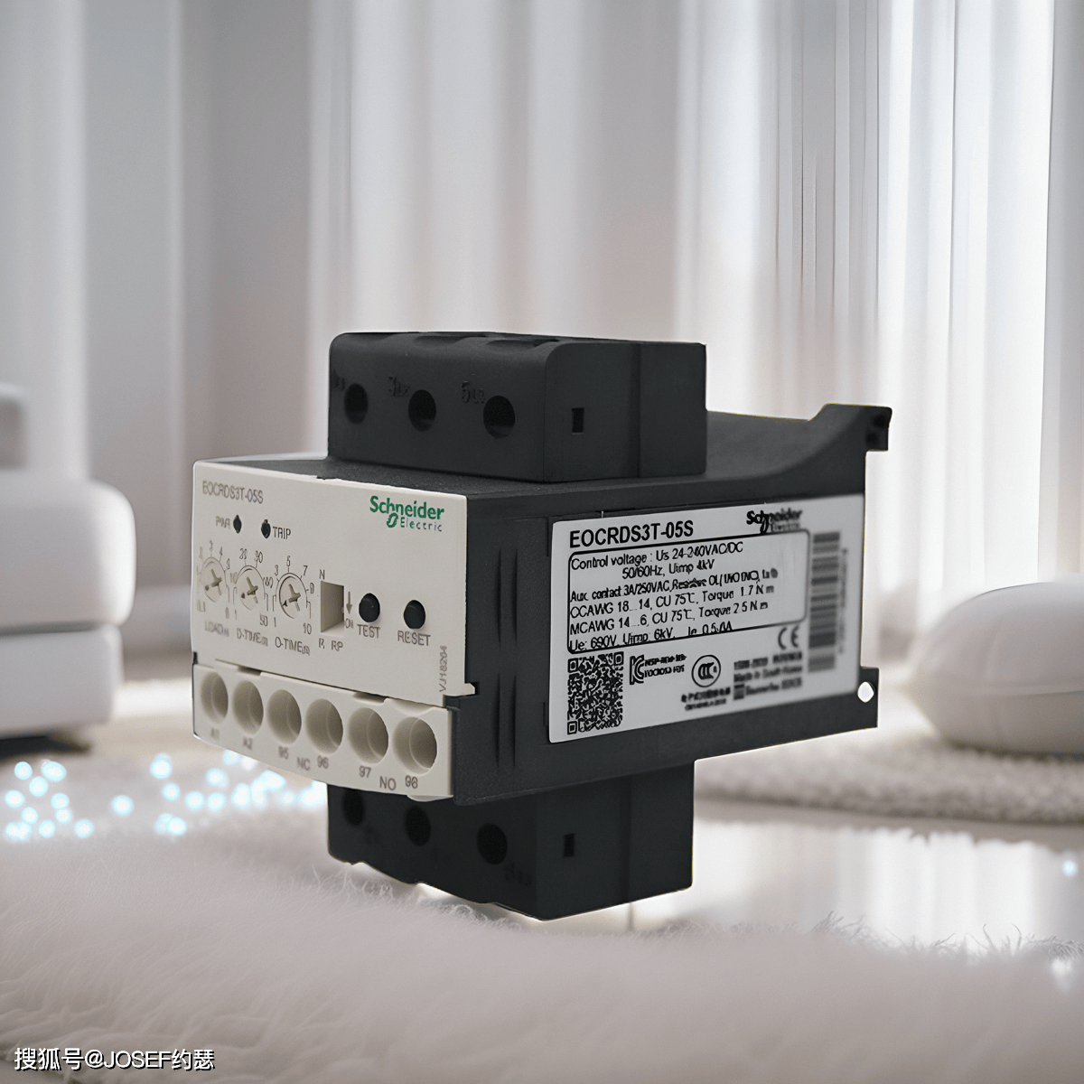 eocr-ds3t-05s电动机保护器 施耐德 eocr-ds3系列