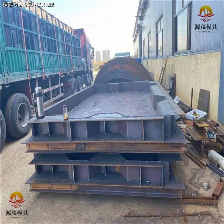 源茂水泥装配式路面板模具 路面板钢模具_进行_道路_混凝土