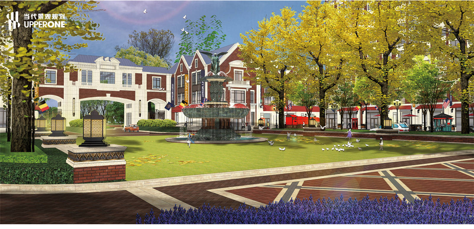 辽宁葫芦岛欧洲城展示区景观设计分享|当代景观规划