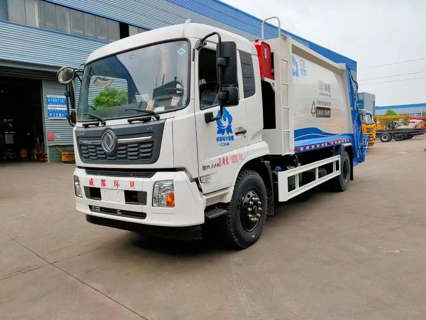 东风天锦16立方压缩垃圾车