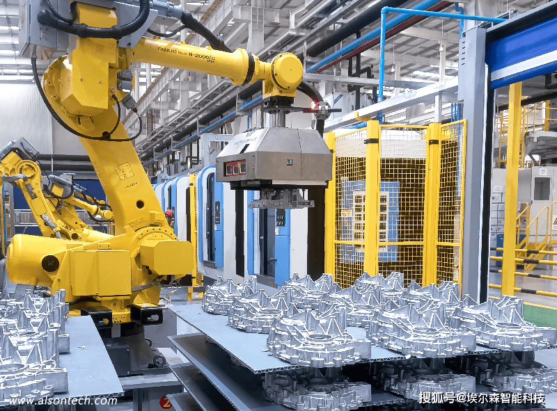 案例分享 | 压铸类工件机器人3d视觉引导上下料解决方案