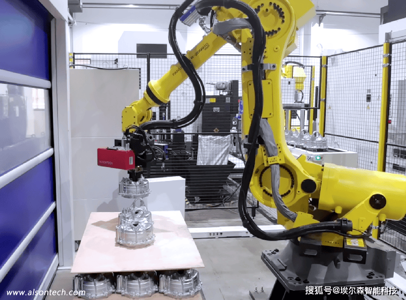 案例分享 | 压铸类工件机器人3d视觉引导上下料解决方案