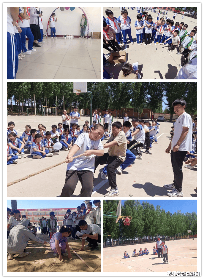 广宗县实验小学分校举办春季运动会