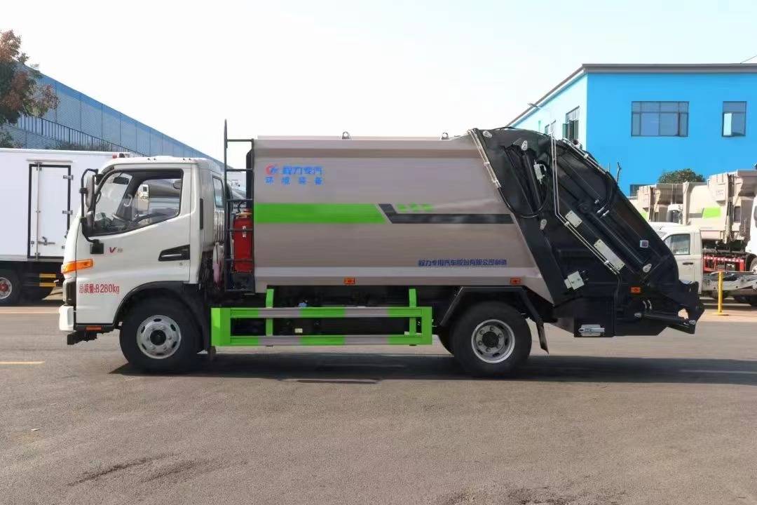 江淮骏铃v5压缩垃圾车(7立方)_搜狐汽车_搜狐网