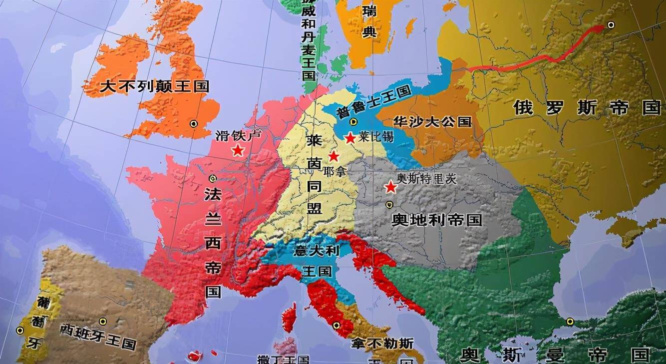 实事求是地说,法国在拿破仑时期,就没有了制霸欧洲的绝对优势!