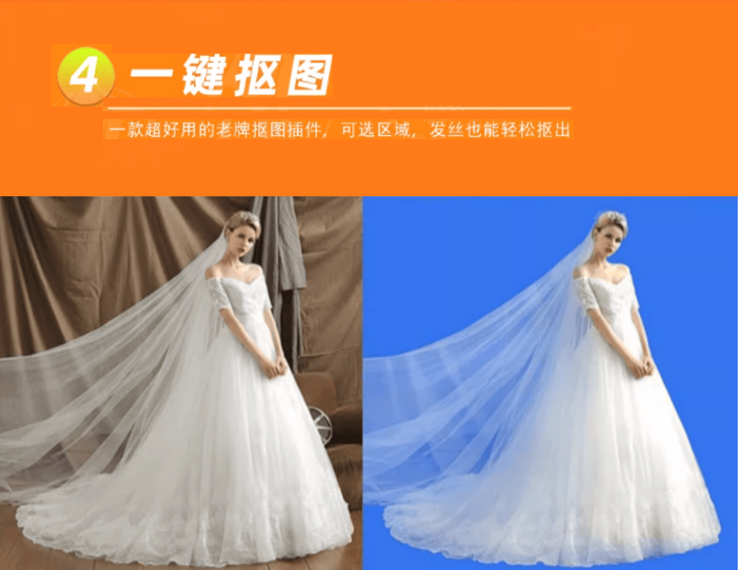 ps全套插件一键安装包2024中文版 人像磨皮美白调色滤镜抠图降噪插件